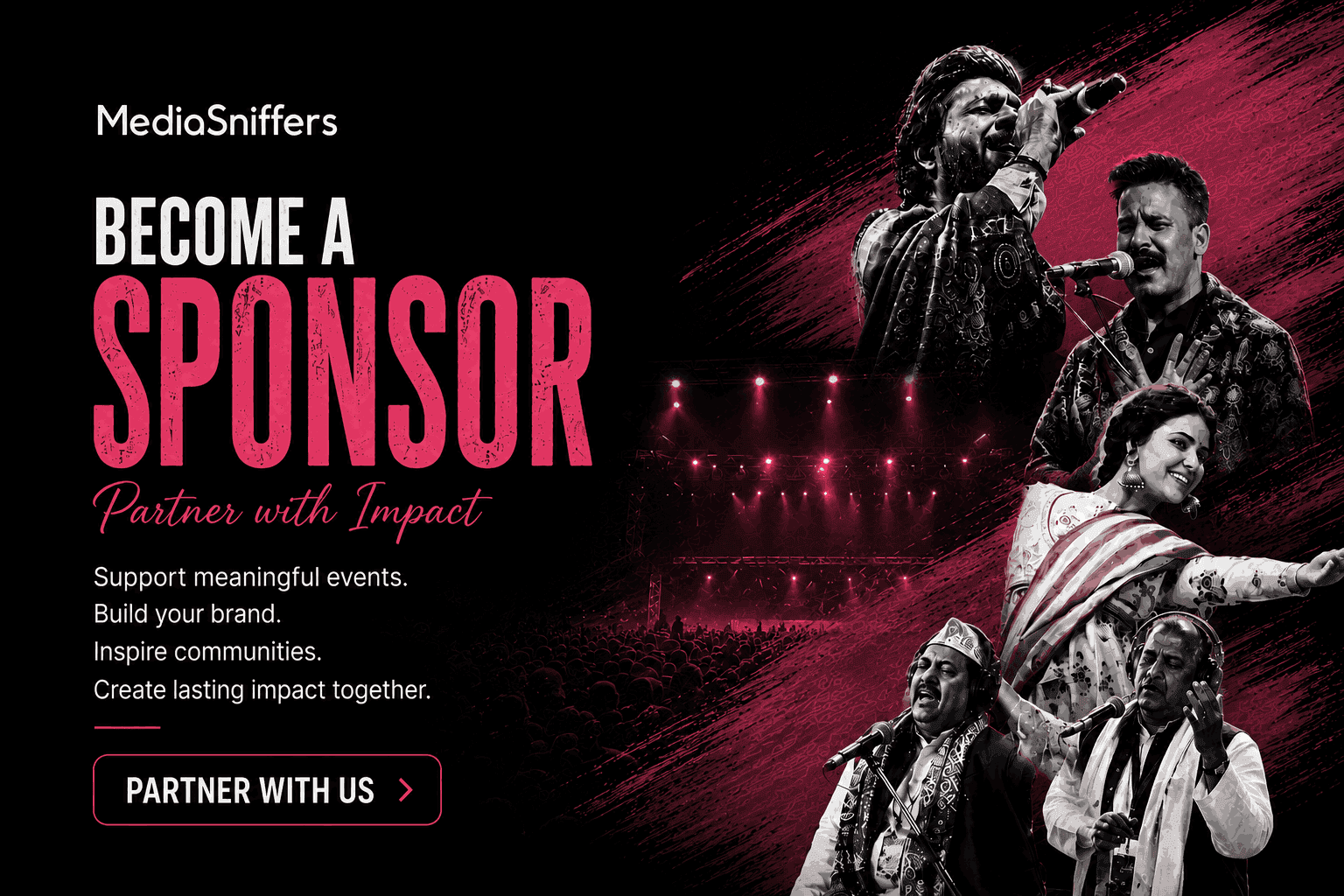Become a sponsor with Media Sniffers