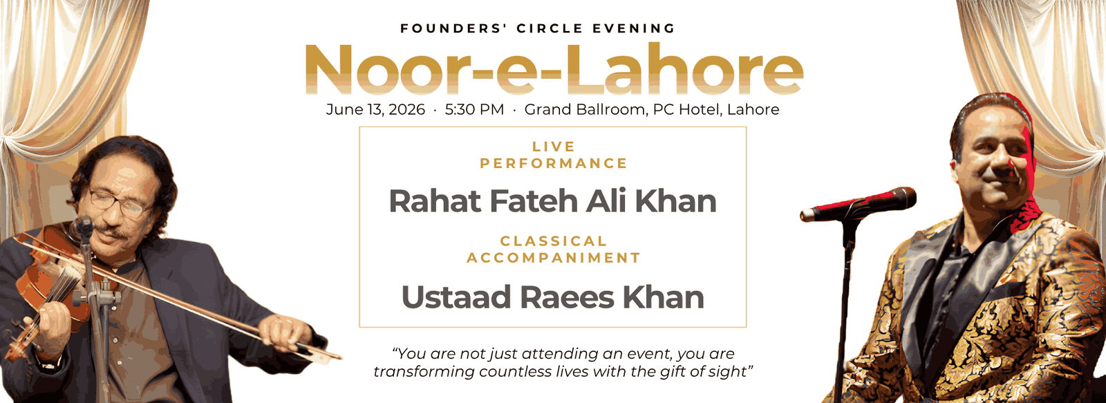 Noor E Lahore — Desktop Banner